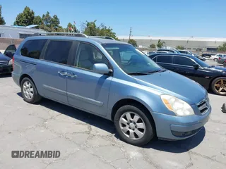 2007 Hyundai Entourage GLS z VIN KNDMC233976038019, wystawiony jako IAAI lot #42544133 z przebiegiem 201 986 mil mil oraz . Historia ofert i sprzedaży dostępna na DreamBid. Obrazek 1.