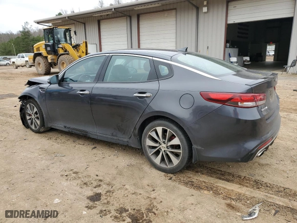 2017 Kia Optima SX with VIN 5XXGW4L23HG142659, listed as a Copart auction lot 44460755 with 0 mi miles and Salvage Title. Bid and sale history available at carsss.com. Image 2.