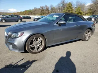 2018 Mercedes-Benz E-Class E 400 with VIN WDD1K6FB2JF026341, listed as a Copart auction lot 75890254 with 46,719 mi miles and Salvage Title. Bid and sale history available at carsss.com. Image 1.