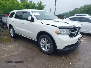 2012 Dodge Durango SXT with VIN 1C4RDJAG8CC336267, listed as a IAAI auction lot 42377138 with 179,555 mi miles and . Bid and sale history available at DreamBid. Image 1.