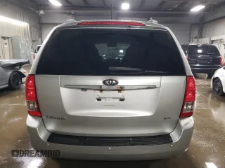 2012 Kia Sedona EX with VIN KNDMH4C7XC6483296, listed as a Copart auction lot 76624984 with 203,980 mi miles and Salvage Title. Bid and sale history available at carsss.com. Image 6.