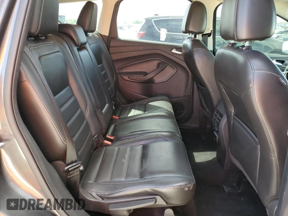 2017 Ford Escape Titanium with VIN 1FMCU0J95HUF02694, listed as a Copart auction lot 49861745 with 114,602 mi miles and Salvage Title. Bid and sale history available at DreamBid. Image 11.