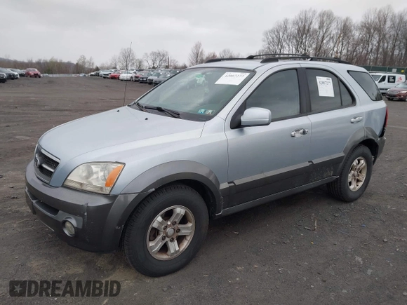 2006 Kia Sorento LX with VIN KNDJD733665644279, listed as a IAAI auction lot 42007277 with 159,395 mi miles and . Bid and sale history available at DreamBid. Image 2.