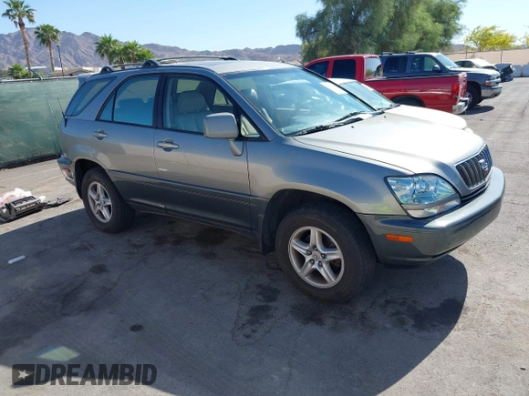 2001 Lexus RX 300 with VIN JTJGF10U710086704, listed as a IAAI auction lot 42183875 with 221,612 mi miles and . Bid and sale history available at DreamBid. Image 1.