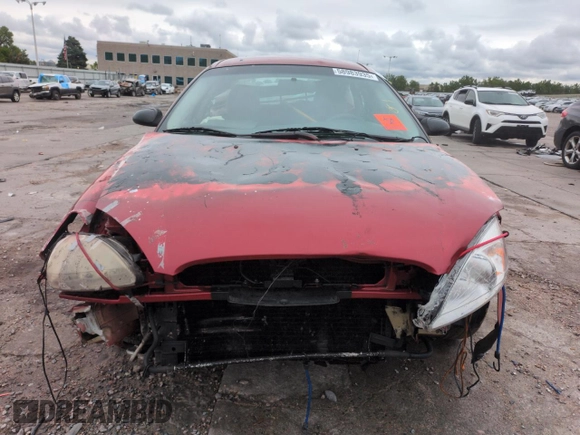 2001 Ford Taurus LX with VIN 1FAFP52UX1A176008, listed as a Copart auction lot 58983935 with 123,985 mi miles and Salvage title. Bid and sale history available at DreamBid. Image 5.