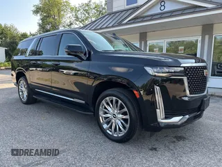 2021 Cadillac Escalade ESV Premium Luxury with VIN 1GYS4KKL8MR386002, listed as a IAAI auction lot 42760538 with 152,748 mi miles and . Bid and sale history available at DreamBid. Image 1.