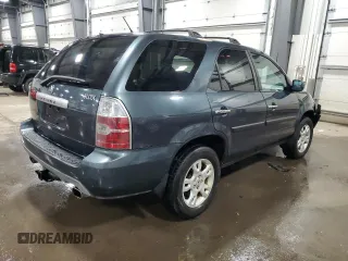 2004 Acura MDX Touring Pkg with VIN 2HNYD18634H535695, listed as a Copart auction lot 45710765 with 277,777 mi miles and Salvage Title. Bid and sale history available at carsss.com. Image 3.