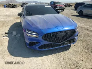 2023 Genesis G70 2.0T with VIN KMTG34TA9PU105285, listed as a Copart auction lot 58724654 with 26,885 mi miles and Salvage Title. Bid and sale history available at DreamBid. Image 11.