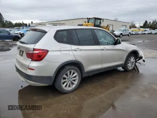 2013 BMW X3 xDrive28i with VIN 5UXWX9C51D0A10108, listed as a Copart auction lot 45719355 with 181,573 mi miles and Salvage Title. Bid and sale history available at carsss.com. Image 3.