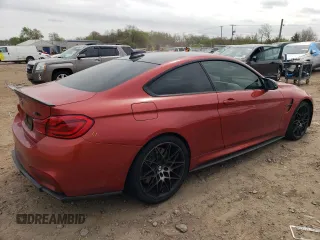2019 BMW M4 with VIN WBS4Y9C54KAG67331, listed as a Copart auction lot 51461204 with 67,562 mi miles. Bid and sale history available at carsss.com. Image 3.