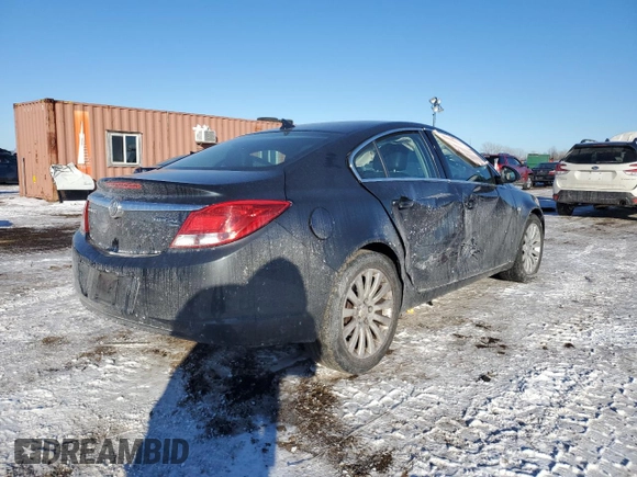 2011 Buick Regal CXL RL2 z VIN 2G4GP5EC4B9186785, wystawiony jako Copart lot #46081565 z przebiegiem 81 880 mil mil oraz Szkoda całkowita • Salvage title. Historia ofert i sprzedaży dostępna na DreamBid. Obrazek 3.