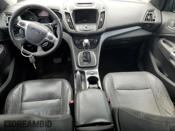 2014 Ford Escape SE with VIN 1FMCU0GX8EUB08186, listed as a Copart auction lot 48189035 with 128,483 mi miles and Salvage Title. Bid and sale history available at carsss.com. Image 8.