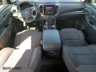 2021 Chevrolet Traverse LS with VIN 1GNERFKW5MJ243617, listed as a Copart auction lot 43853345 with 55,291 mi miles and Clean Title. Bid and sale history available at carsss.com. Image 8.