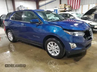 2021 Chevrolet Equinox LT with VIN 3GNAXUEV3ML383136, listed as a Copart auction lot 48557975 with 15,395 mi miles and Salvage Title. Bid and sale history available at DreamBid. Image 4.
