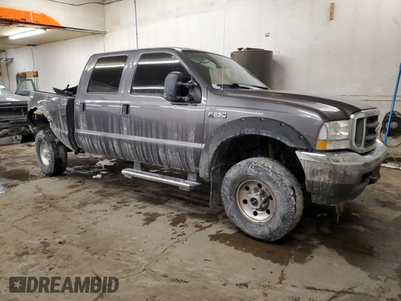 2004 Ford F-250 XL with VIN 1FTNW21L64ED30663, listed as a Copart auction lot 44795915 with Not provided miles and Salvage title. Bid and sale history available at DreamBid. Image 4.