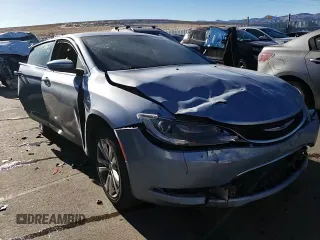 2015 Chrysler 200 Limited with VIN 1C3CCCABXFN646426, listed as a Copart auction lot 87853065 with 147,316 mi miles and Salvage Title. Bid and sale history available at carsss.com. Image 10.