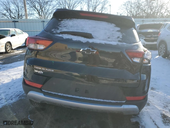 2023 Chevrolet TrailBlazer LT with VIN KL79MPSL8PB133449, listed as a Copart auction lot 88758505 with 34,041 mi miles and Salvage Title. Bid and sale history available at carsss.com. Image 6.