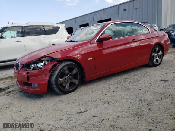 2008 BMW 3 Series 328i with VIN WBAWL13528PX20804, listed as a Copart auction lot 44318845 with 87,163 mi miles and Salvage Title. Bid and sale history available at carsss.com. Image 1.