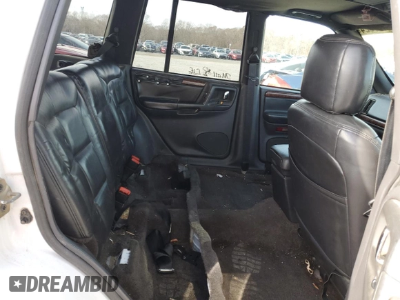 1996 Jeep Grand Cherokee Limited с VIN 1J4GZ78S2TY123592, выставлен на аукционе Copart как лот 84387624 с пробегом Не указан миль и Списание • Salvage title. История ставок и продаж доступна на DreamBid. Изображение 10.
