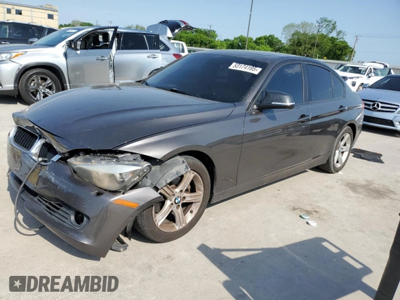 2013 BMW 3 Series 328i xDrive with VIN WBA3B5G5XDNS00119, listed as a Copart auction lot 53174195 with 82,215 mi miles and Salvage title. Bid and sale history available at DreamBid. Image 1.