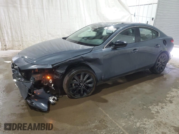 2024 Mazda 3 S Carbon Edition with VIN 3MZBPBCM7RM411319, listed as a Copart auction lot 62766705 with 30,500 mi miles and Non repairable. Bid and sale history available at DreamBid. Image 1.