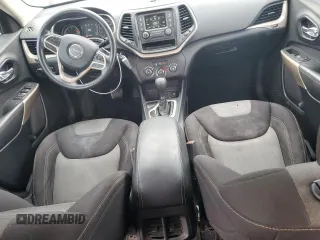 2017 Jeep Cherokee Sport with VIN 1C4PJLAB0HW586110, listed as a Copart auction lot 54617155 with 106,597 mi miles and Clean Title. Bid and sale history available at carsss.com. Image 8.
