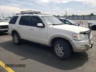 2009 Ford Explorer Eddie Bauer with VIN 1FMEU74E29UA37934, listed as a Copart auction lot 57884275 with 244,434 mi miles and Salvage title. Bid and sale history available at DreamBid. Image 4.