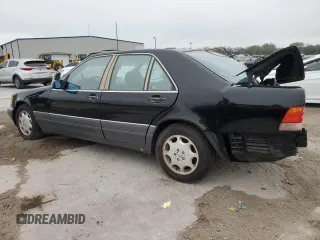 1995 Mercedes-Benz S 320 with VIN WDBGA32E5SA274778, listed as a Copart auction lot 45676305 with 102,942 mi miles and Salvage Title. Bid and sale history available at DreamBid. Image 2.