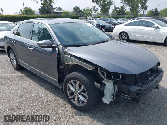 2016 Volkswagen Passat S with VIN 1VWAT7A36GC031403, listed as a IAAI auction lot 42371103 with 86,454 mi miles and . Bid and sale history available at DreamBid. Image 1.