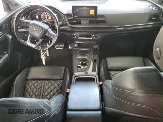 2018 Audi SQ5 Premium Plus with VIN WA1A4AFY5J2008235, listed as a Copart auction lot 69870804 with 116,610 mi miles and Salvage Title. Bid and sale history available at DreamBid. Image 8.