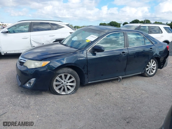 2013 Toyota Camry Hybrid LE with VIN 4T1BD1FK0DU072466, listed as a IAAI auction lot 40964616 with 1 mi miles. Bid and sale history available at carsss.com. Image 18.