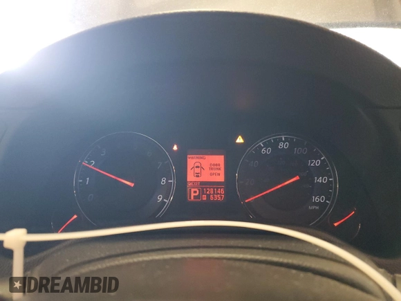 2008 Infiniti G35 x with VIN JNKBV61F98M280200, listed as a Copart auction lot 56148405 with 128,146 mi miles and Salvage Title. Bid and sale history available at DreamBid. Image 9.