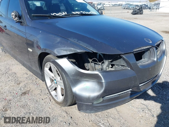 2008 BMW 3 Series 328i with VIN WBAVA37518NL19764, listed as a IAAI auction lot 41549896 with 182,578 mi miles. Bid and sale history available at carsss.com. Image 6.