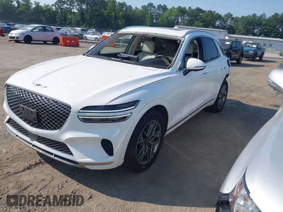2023 Genesis GV70 2.5T with VIN KMUMADTB6PU096929, listed as a IAAI auction lot 42554427 with 73,553 mi miles and . Bid and sale history available at DreamBid. Image 17.