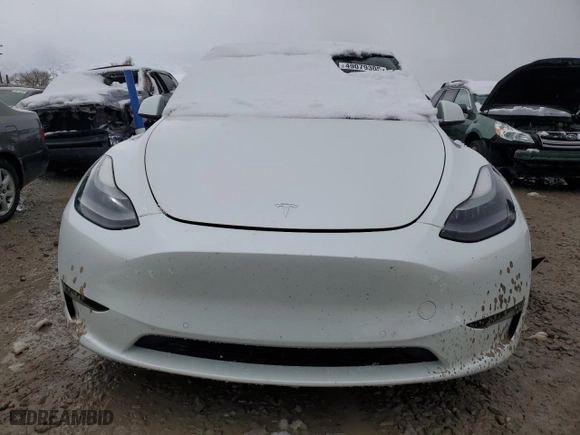 2022 Tesla Model Y Performance with VIN 7SAYGDEF0NF398289, listed as a Copart auction lot 49079305 with 23 mi miles and Salvage Title. Bid and sale history available at carsss.com. Image 5.