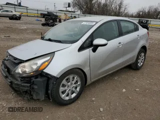2016 Kia Rio LX with VIN KNADM4A31G6661742, listed as a Copart auction lot 47454605 with 81,066 mi miles and Salvage Title. Bid and sale history available at carsss.com. Image 1.