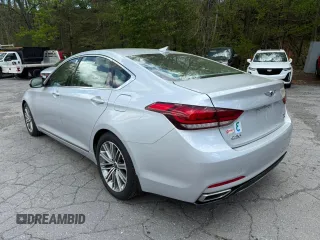 2019 Genesis G80 3.8L z VIN KMTFN4JEXKU309825, wystawiony jako Copart lot #56399935 z przebiegiem 76 316 mil mil oraz Tytuł czysty. Historia ofert i sprzedaży dostępna na DreamBid. Obrazek 3.