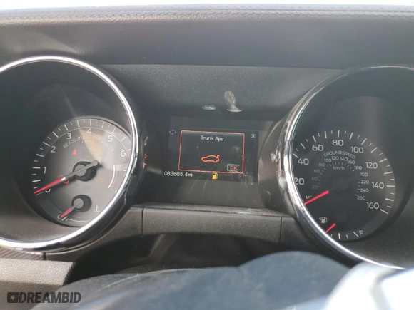 2016 Ford Mustang GT with VIN 1FA6P8CF3G5334532, listed as a Copart auction lot 44967535 with 83,665 mi miles and Salvage Title. Bid and sale history available at carsss.com. Image 9.