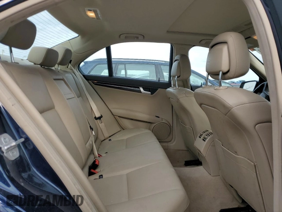 2013 Mercedes-Benz C 300 Sport with VIN WDDGF8AB4DR265099, listed as a Copart auction lot 45121485 with 121,111 mi miles and Salvage Title. Bid and sale history available at DreamBid. Image 10.