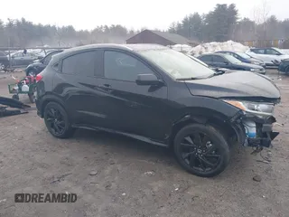2022 Honda HR-V Sport with VIN 3CZRU6H19NM756131, listed as a IAAI auction lot 41620820 with 26,227 mi miles. Bid and sale history available at carsss.com. Image 14.
