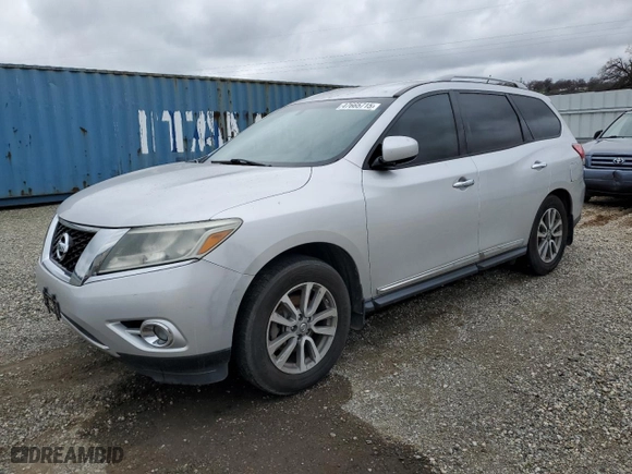 2014 Nissan Pathfinder Platinum with VIN 5N1AR2MM4EC638630, listed as a Copart auction lot 47665715 with 154,857 mi miles and Clean Title. Bid and sale history available at carsss.com. Image 1.