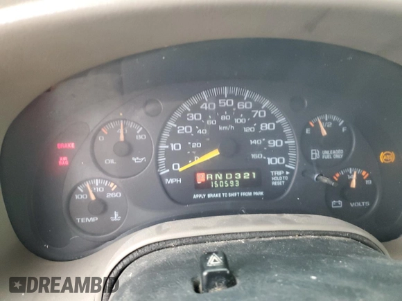 2001 GMC Safari Cargo with VIN 1GTDM19W91B504197, listed as a Copart auction lot 43786285 with 150,593 mi miles and Salvage Title. Bid and sale history available at carsss.com. Image 9.