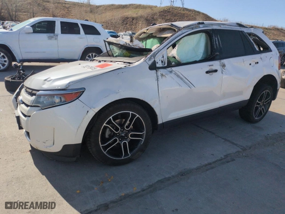 2013 Ford Edge SEL with VIN 2FMDK4JC7DBA05031, listed as a Copart auction lot 52178415 with 0 mi miles and Salvage Title. Bid and sale history available at carsss.com. Image 1.