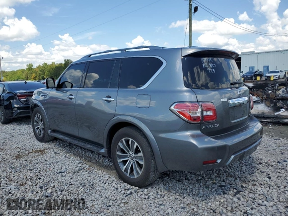 2020 Nissan Armada SL with VIN JN8AY2NDXL9111969, listed as a Copart auction lot 69554394 with 63,906 mi miles and Salvage Title. Bid and sale history available at carsss.com. Image 2.