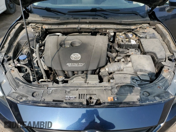 2016 Mazda 3 i Touring with VIN 3MZBM1L74GM318638, listed as a Copart auction lot 59168915 with 88,947 mi miles and Salvage title. Bid and sale history available at DreamBid. Image 11.