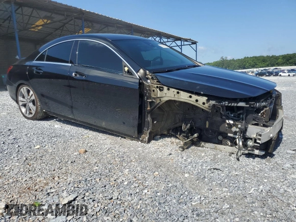 2019 Mercedes-Benz CLA 250 with VIN WDDSJ4EB7KN705641, listed as a Copart auction lot 57014723 with Not Provided miles and . Bid and sale history available at DreamBid. Image 4.