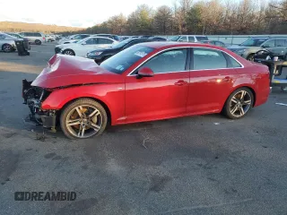 2017 Audi A4 Premium Plus with VIN WAUENAF44HN019556, listed as a Copart auction lot 86791374 with 69,723 mi miles and Non Repairable. Bid and sale history available at carsss.com. Image 1.