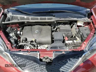 2017 Toyota Sienna SE with VIN 5TDXZ3DC3HS779123, listed as a Copart auction lot 49278885 with 0 mi miles and Salvage Title. Bid and sale history available at carsss.com. Image 12.