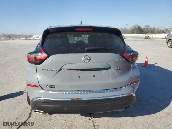 2024 Nissan Murano SL with VIN 5N1AZ2CJ8RC110814, listed as a Copart auction lot 48553325 with 30,063 mi miles and Salvage Title. Bid and sale history available at carsss.com. Image 6.