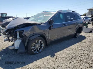 2020 Jeep Cherokee Latitude Plus with VIN 1C4PJLLBXLD519788, listed as a Copart auction lot 58859745 with 52,131 mi miles and Salvage title. Bid and sale history available at DreamBid. Image 1.